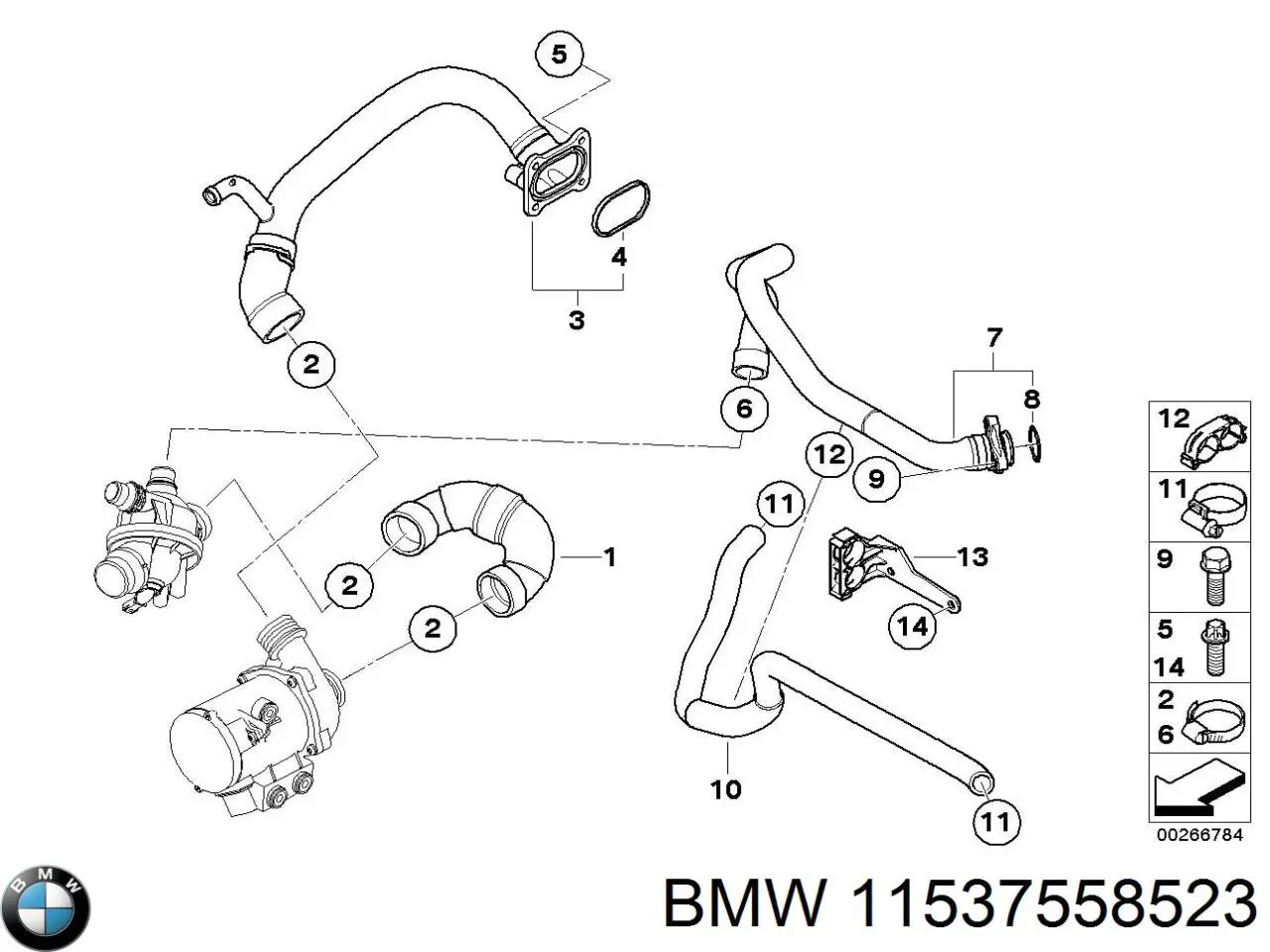  BMW 11537558523 цена, от 175.43 USD