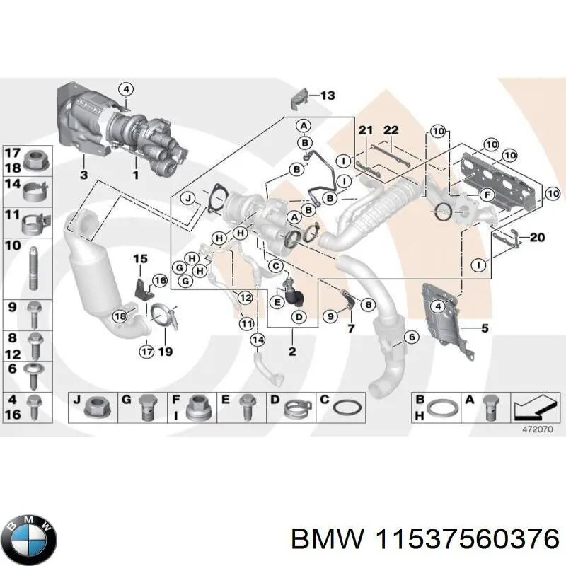 11537560376 BMW 