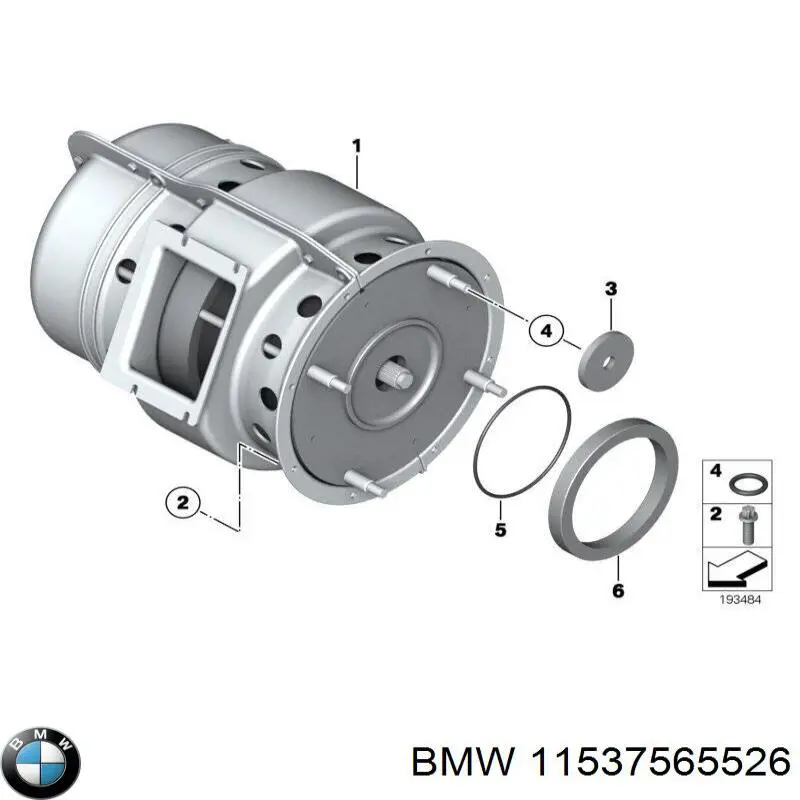 Купить 11537565526 BMW 