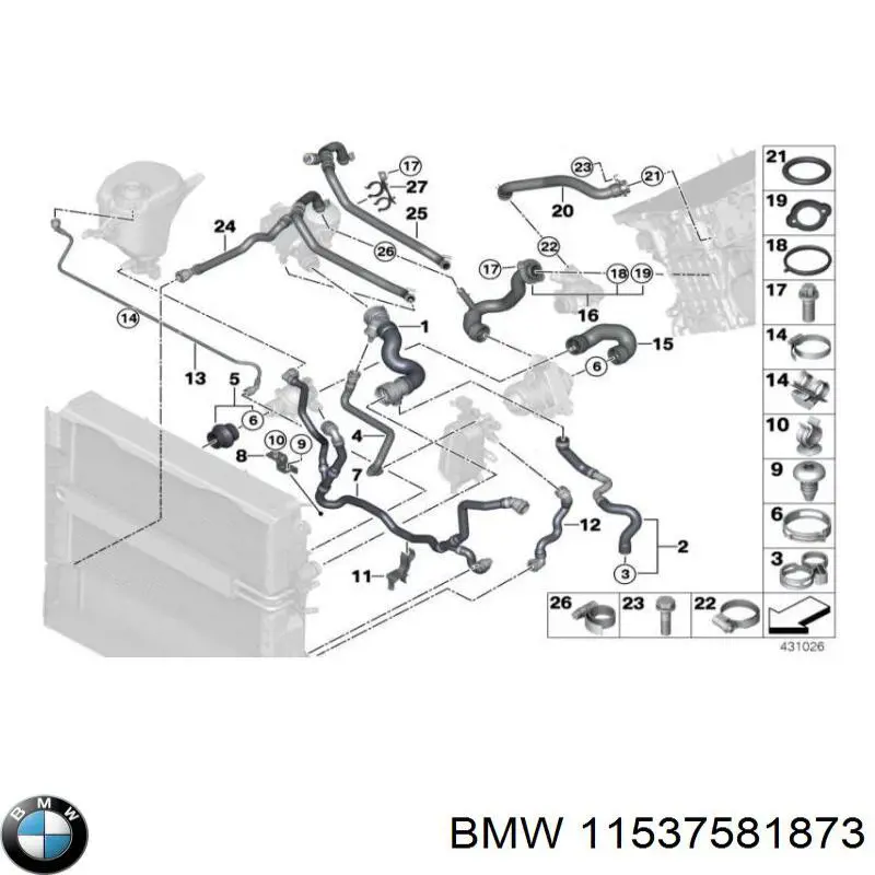 11537581873 BMW 