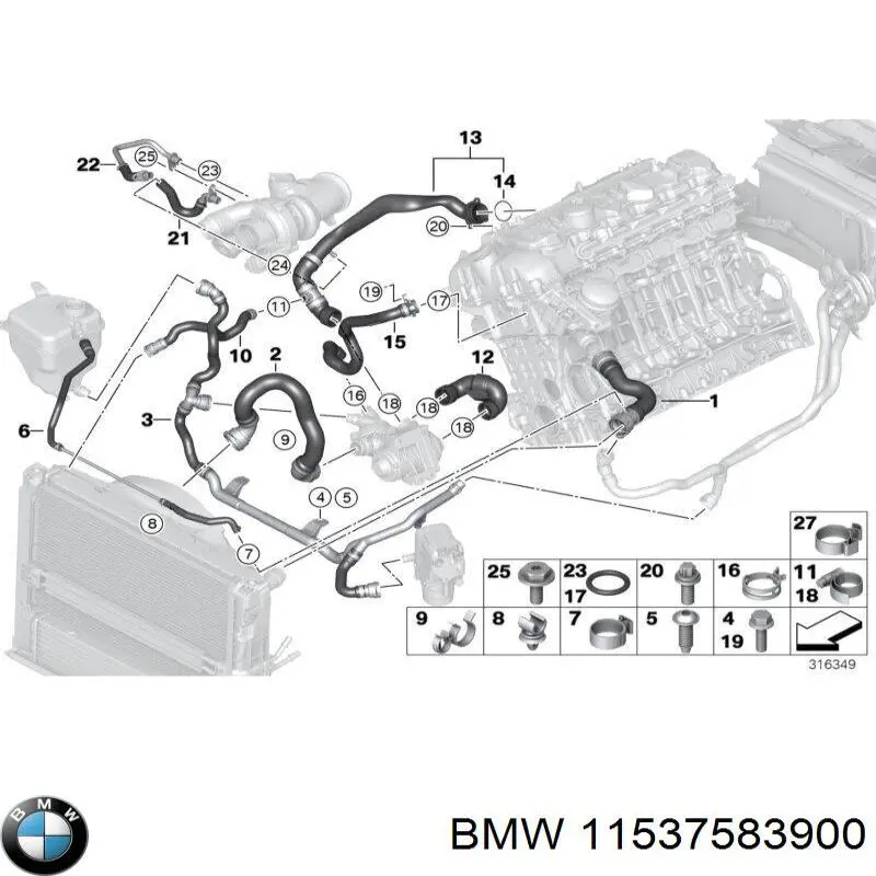 11537583900 BMW 