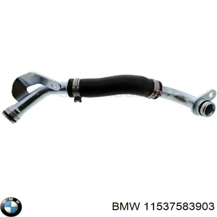 Купить 11537583903 BMW Шланг (патрубок) жидкостного охлаждения турбины, обратка