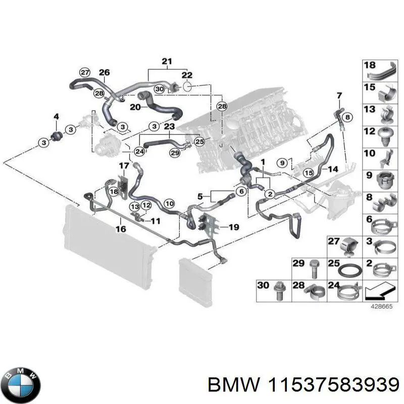 11537583939 BMW 