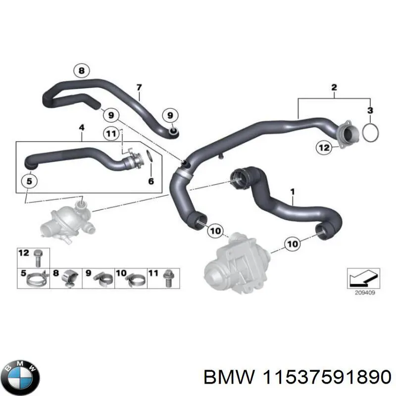  11537591890 BMW