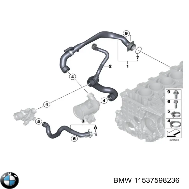  11537598236 BMW