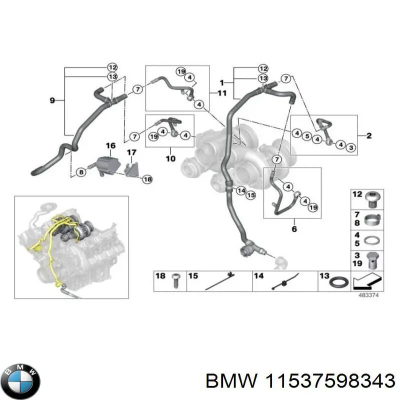  11537598343 BMW