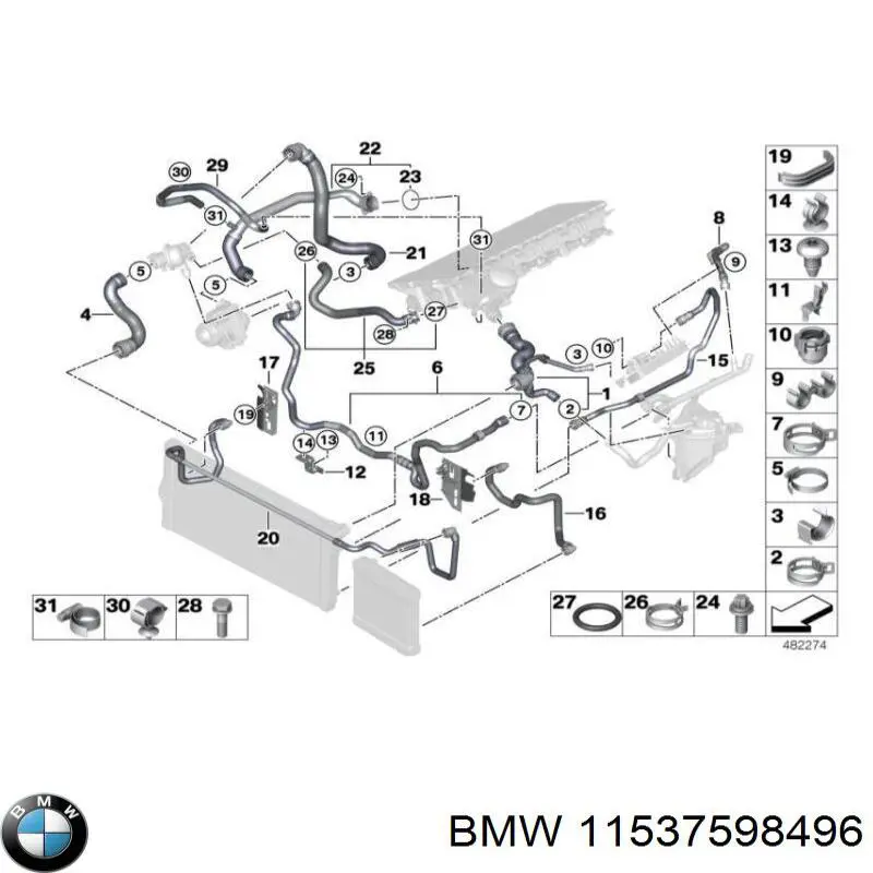 11537598496 BMW 