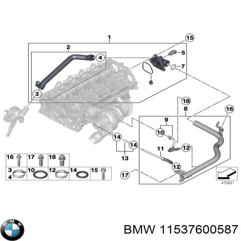  11537600587 BMW