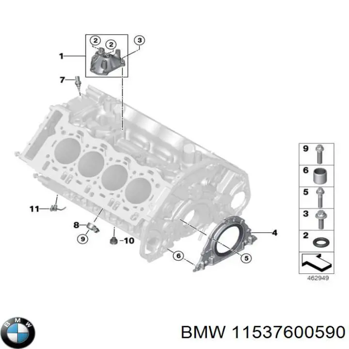  BMW 11537600590 цена, от 28.91 USD