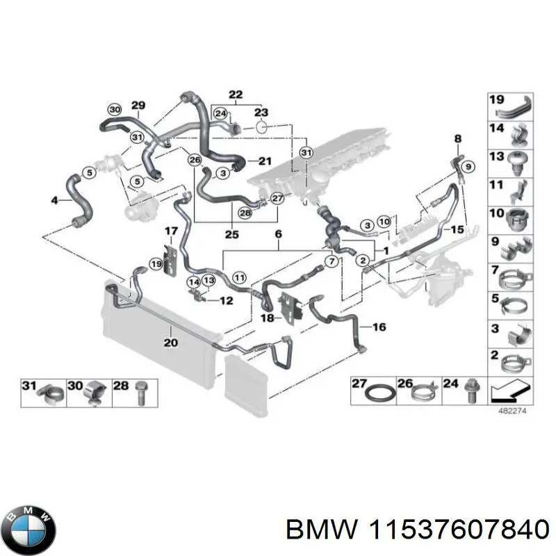  11537607840 BMW