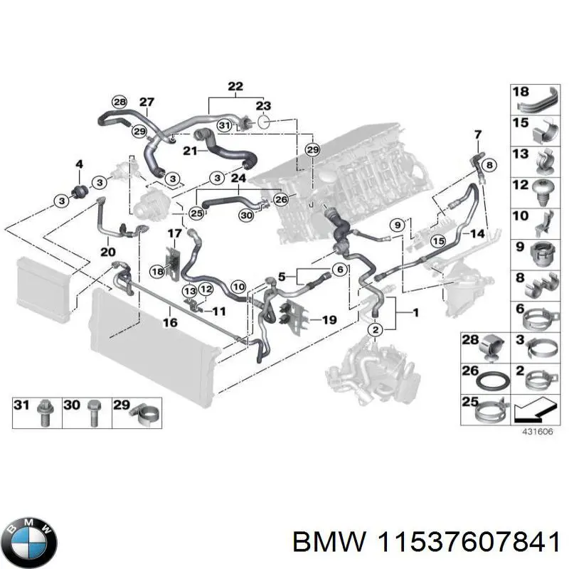 11537607841 BMW 