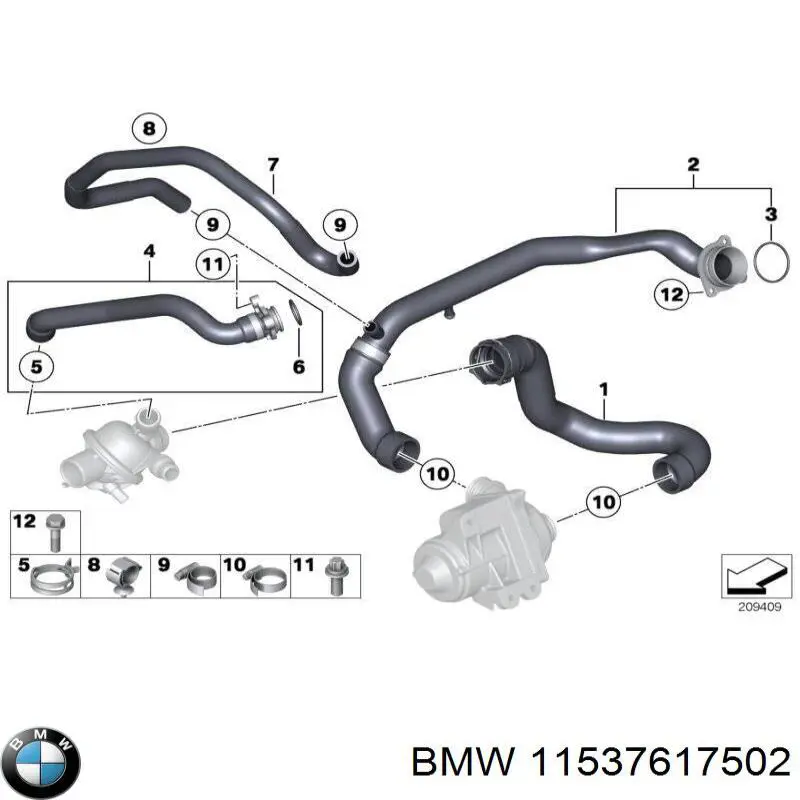  11537617502 BMW