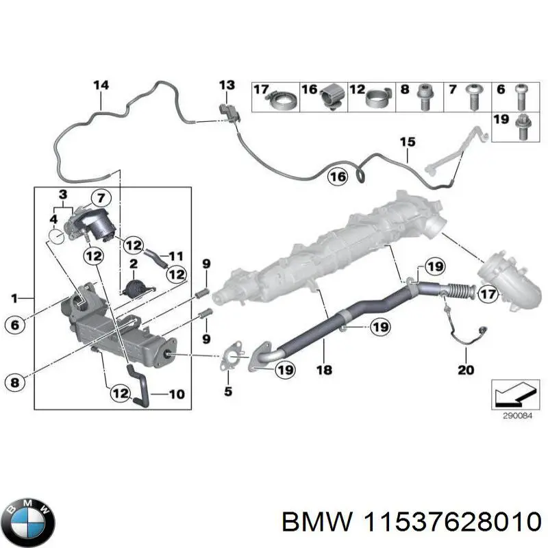  BMW 11537628010 цена, от 38.01 USD