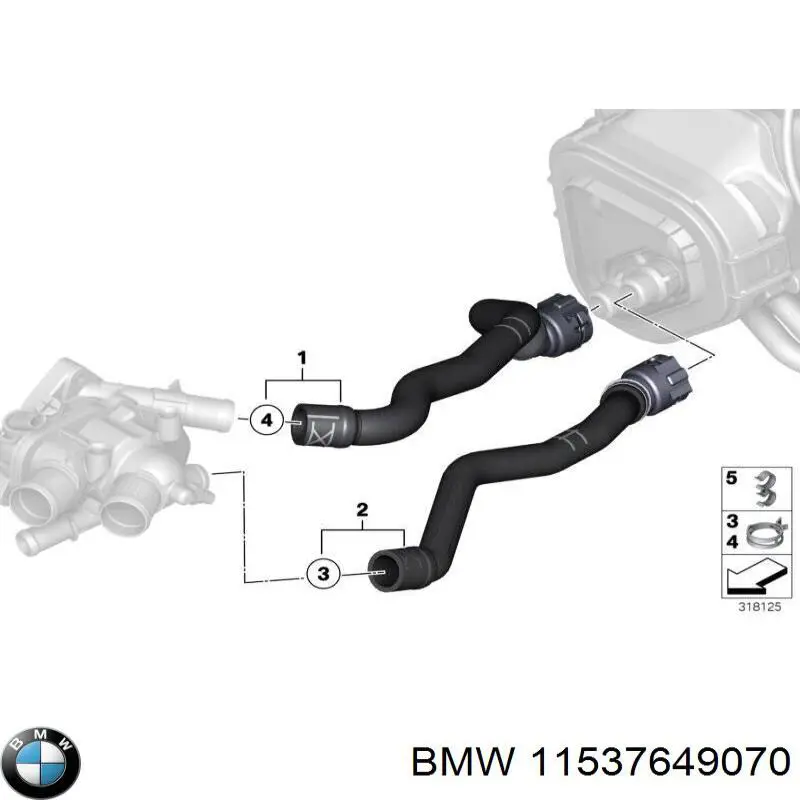  BMW 11537649070 цена, от 31.67 USD