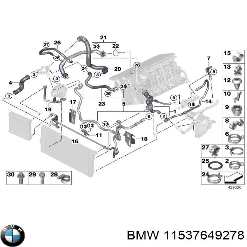  11537649278 BMW