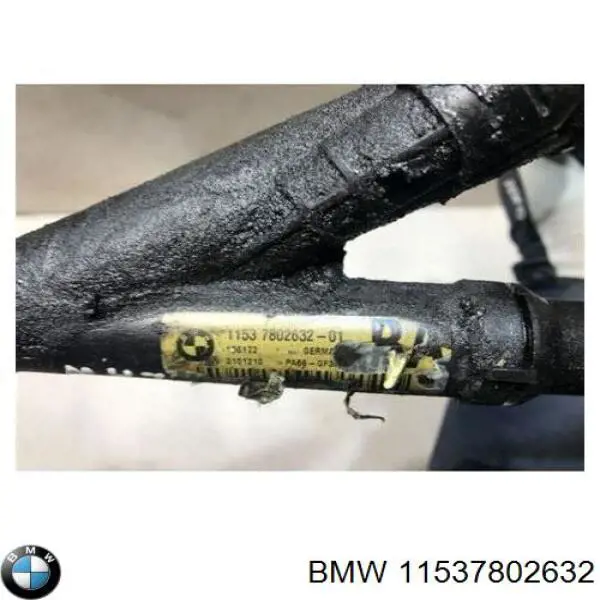 Шланг радиатора отопителя (печки), обратка BMW 11537802632