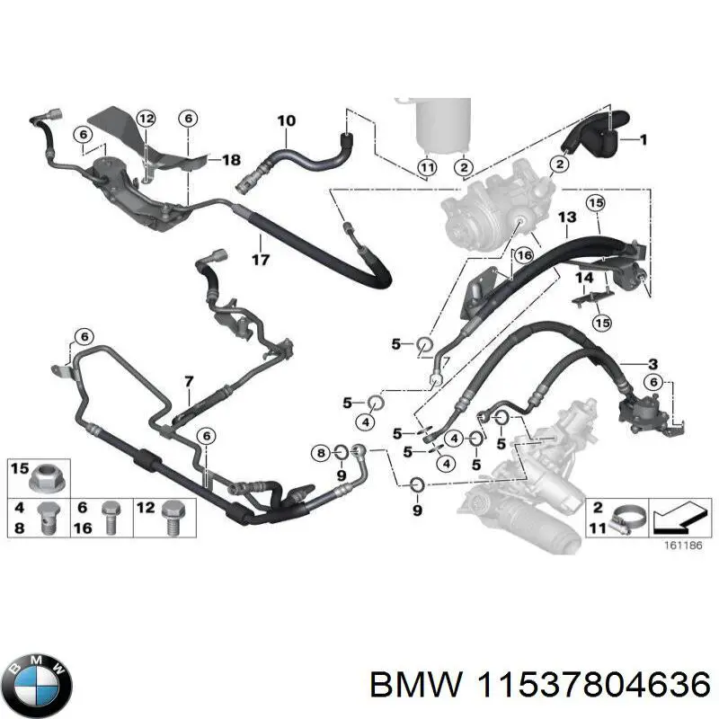 Прокладка адаптера масляного фильтра BMW 11537804636 цена, от 1.45 USD