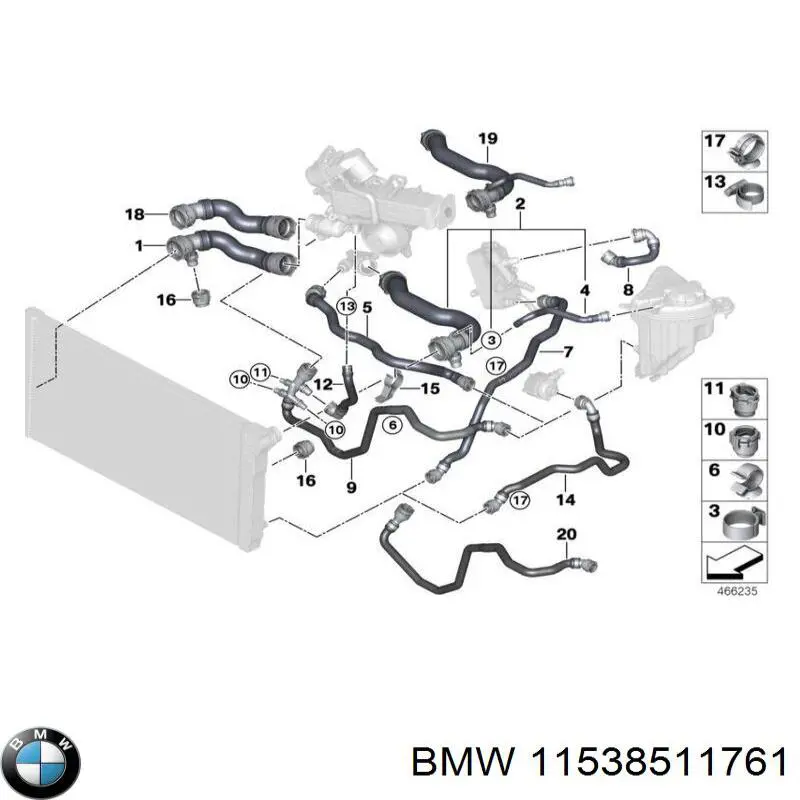  BMW 11538511761 цена, от 20.27 USD