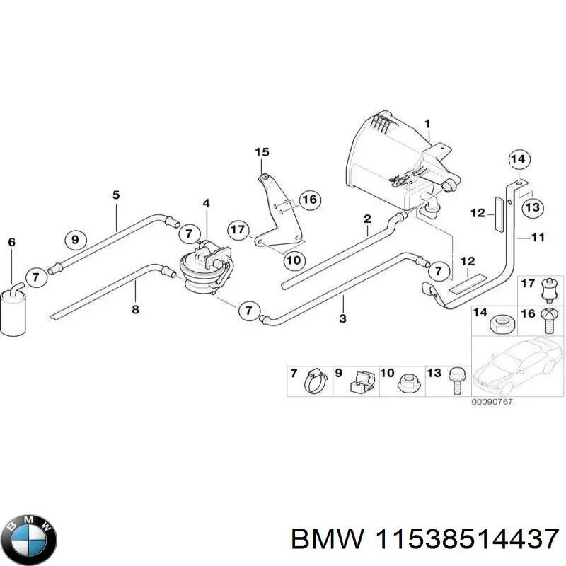  BMW 11538514437 цена, от 23.98 USD
