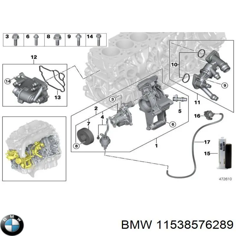  11538576289 BMW