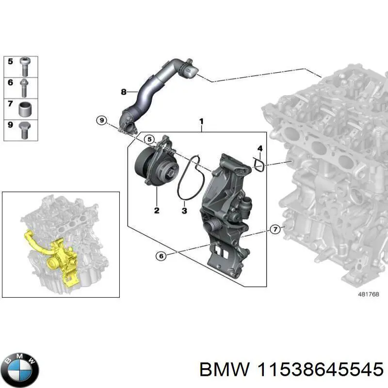 11538645545 BMW 