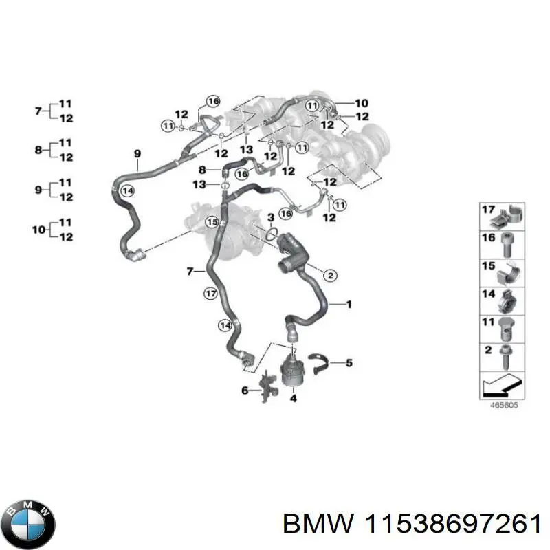  11538697261 BMW