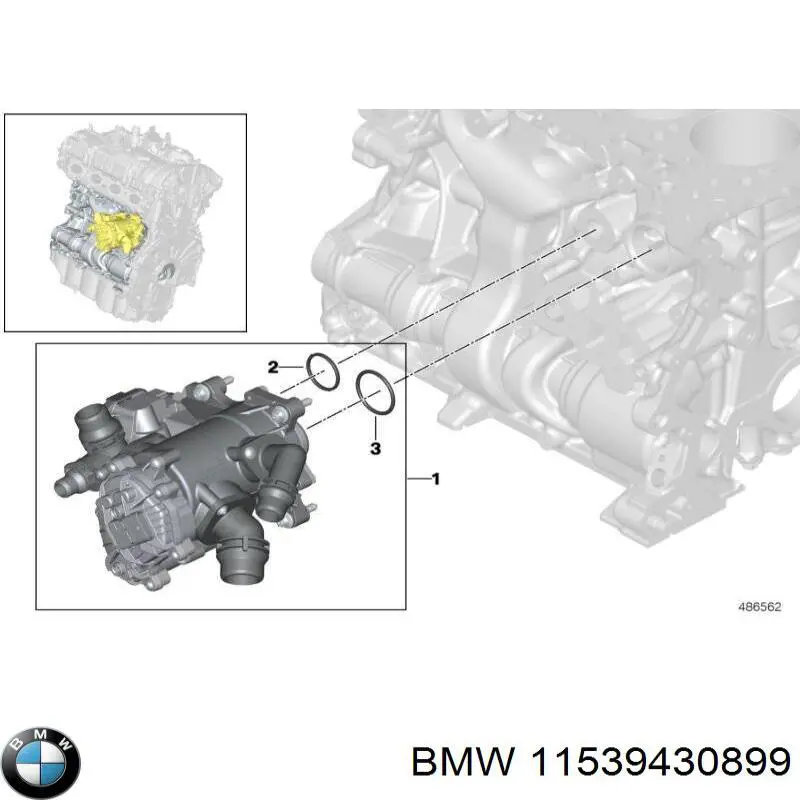  11539430899 BMW