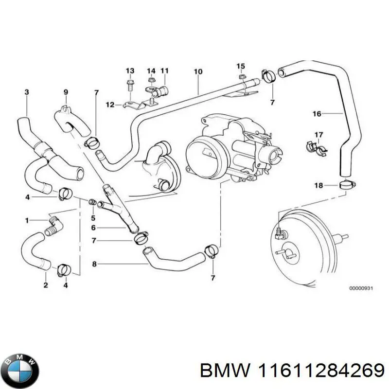  BMW 11611284269 цена, от 7.05 USD