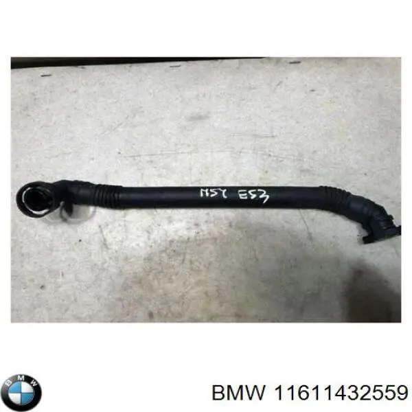 Трубка отвода картерных газов BMW 11611432559