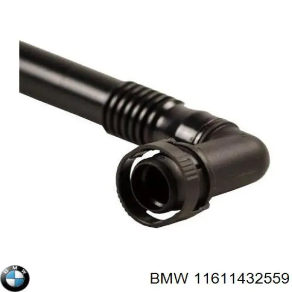 11611432559 BMW cano derivado de ventilação de cárter (de separador de óleo)