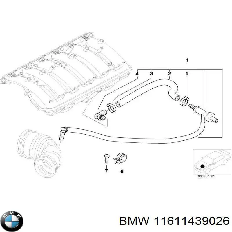  BMW 11611439026 цена, от 16.95 USD