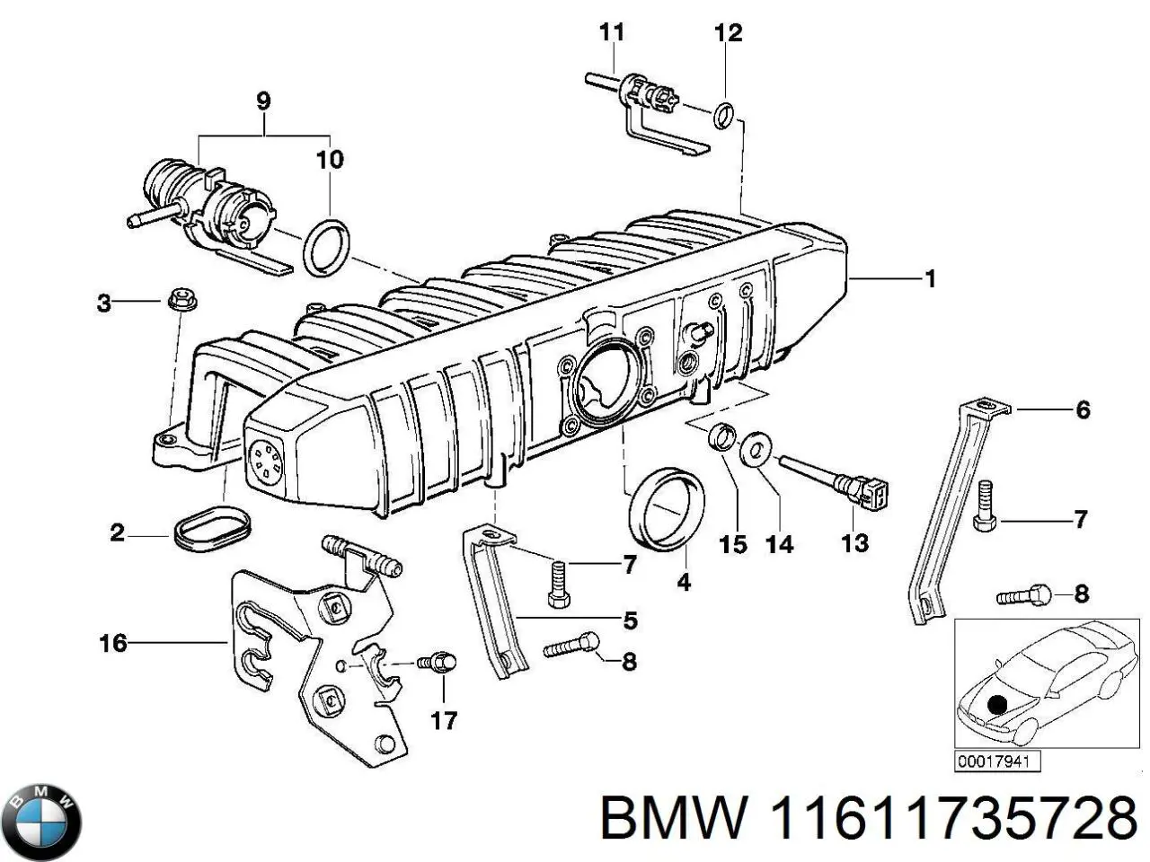  11611735727 BMW