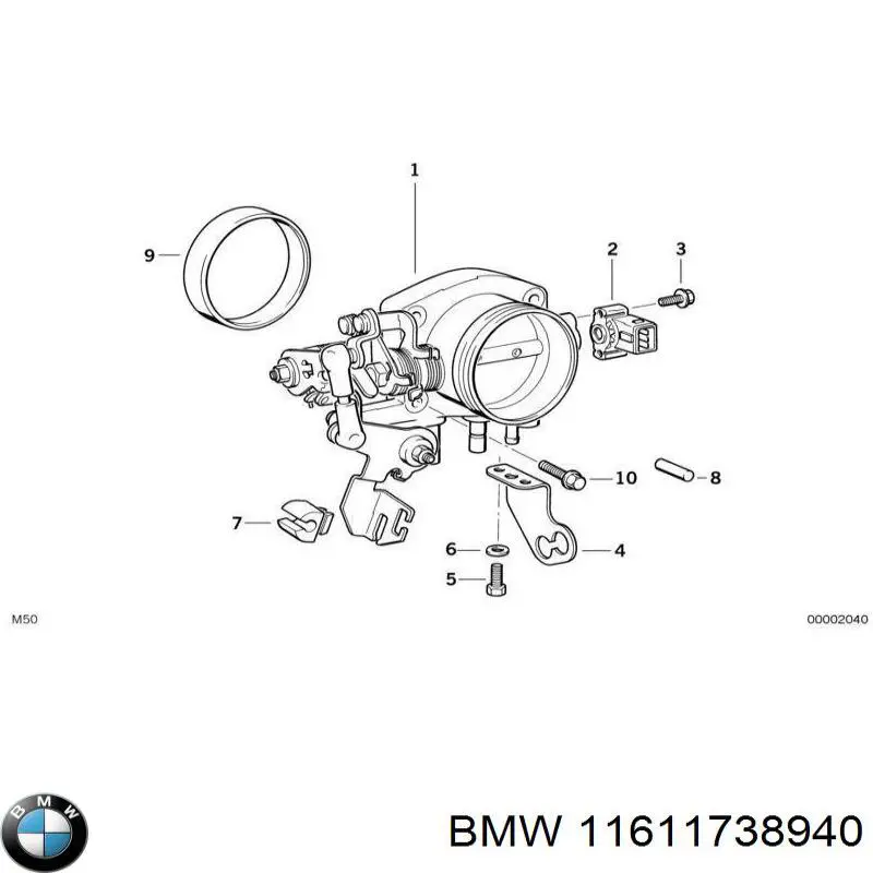 Коллектор впускной BMW 11611738940 цена, от 28.22 USD