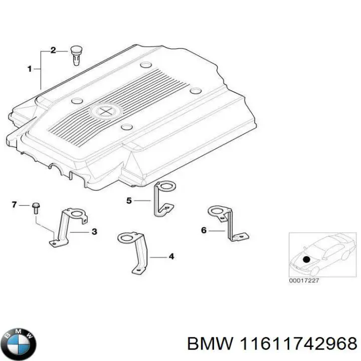  BMW 11611742968 цена, от 37.82 USD