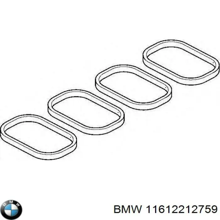 11612212759 BMW прокладка впускного коллектора