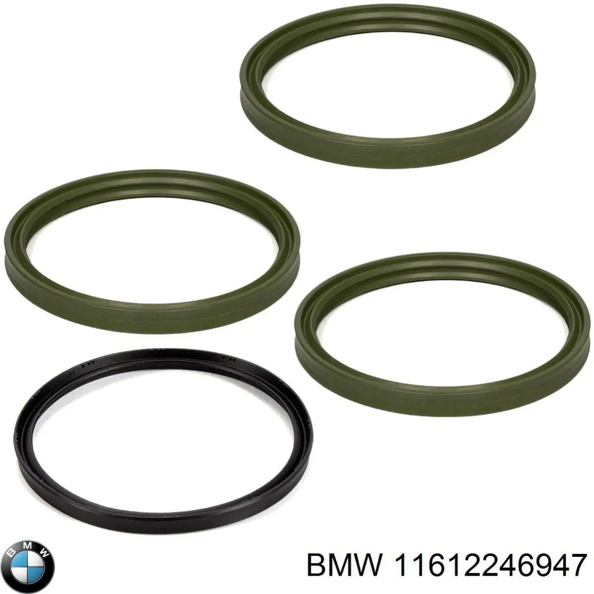 Хомут крепления глушителя задний BMW 11612246947 цена, от 12.14 USD