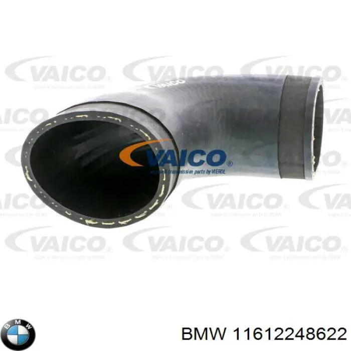 Патрубок воздушный, выход из турбины/компрессора (наддув) BMW 11612248622 цена, от 9.76 USD