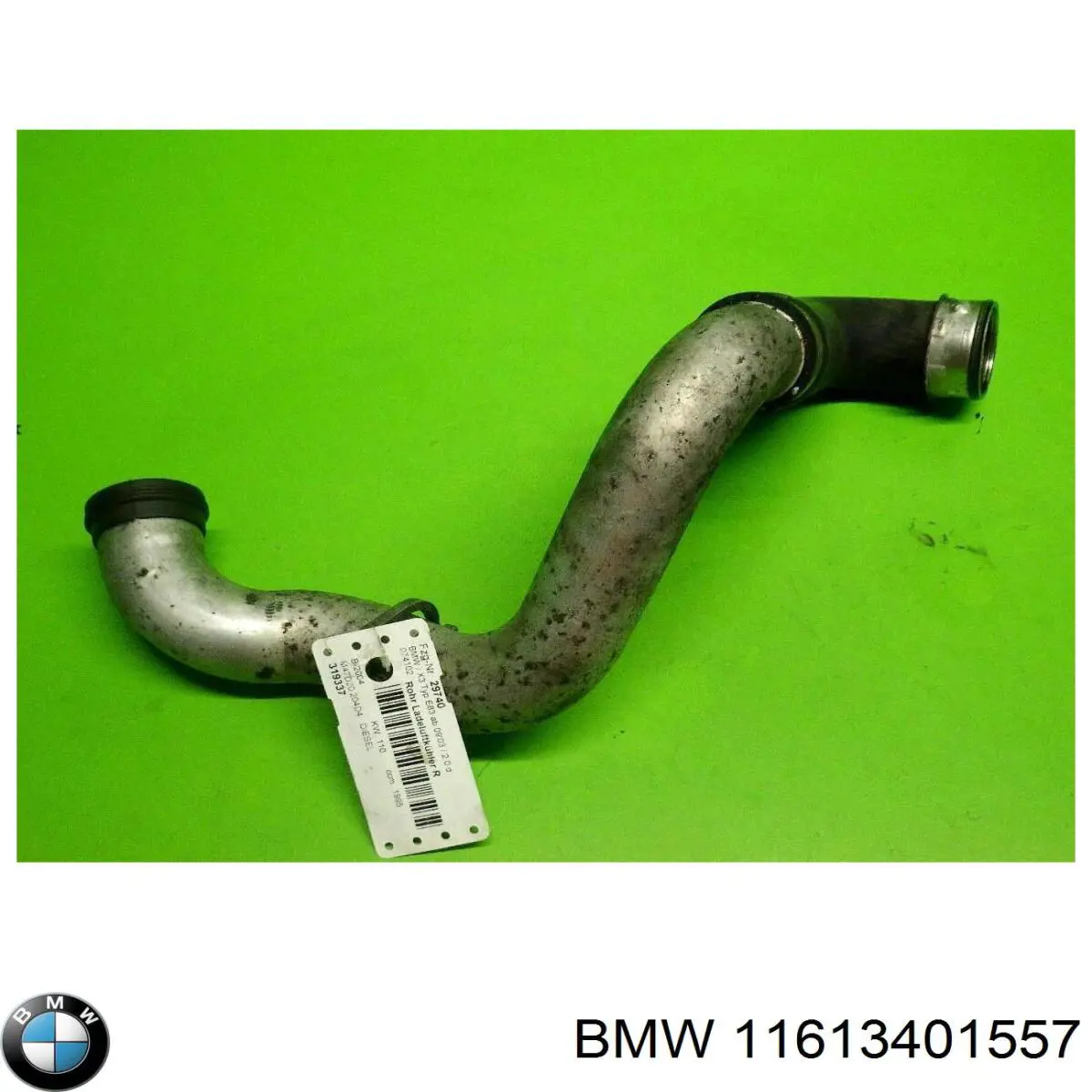 11613401557 BMW mangueira (cano derivado esquerda de intercooler)