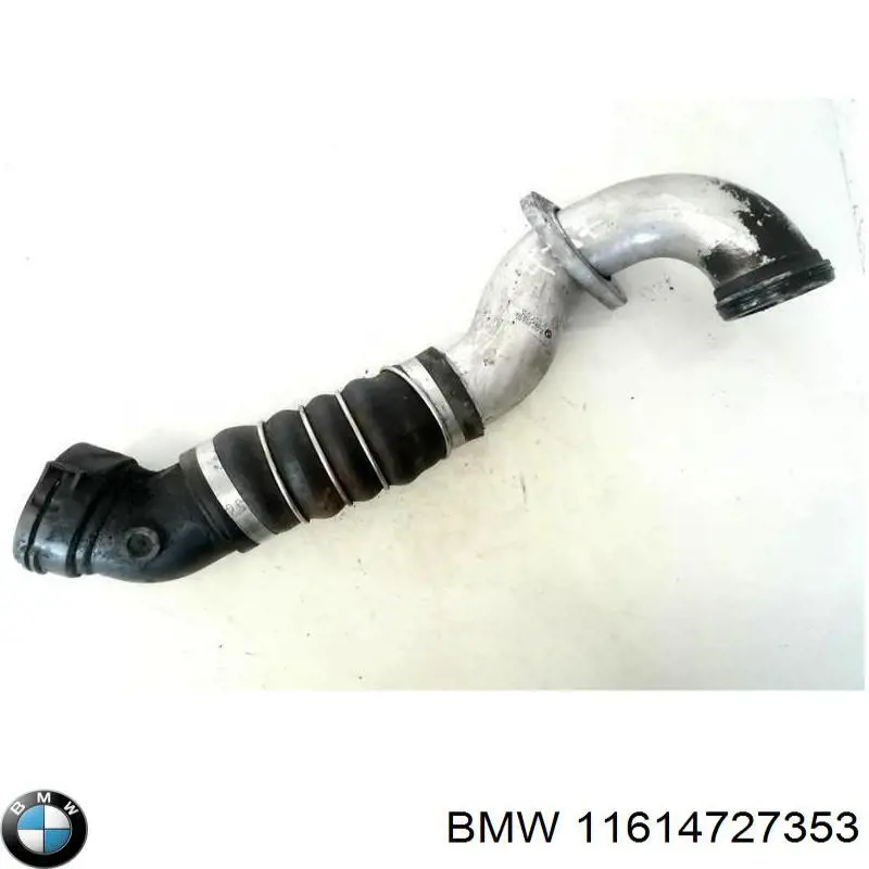 11614727353 BMW шланг (патрубок интеркуллера правый)