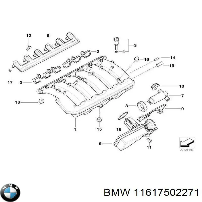  BMW 11617502271 цена, от 8.50 USD