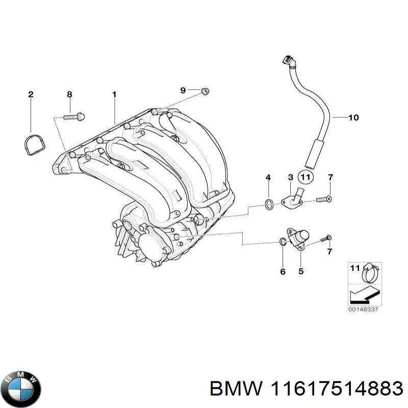  BMW 11617514883 цена, от 4.47 USD