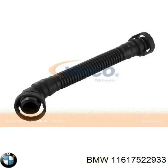 11617522933 BMW cano derivado de ventilação de cárter (de separador de óleo)