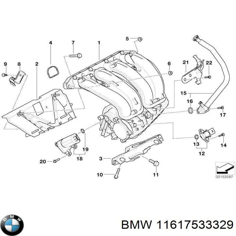 Прокладка крышки горловины, маслозаливной BMW 11617533329 цена, от 5.21 USD