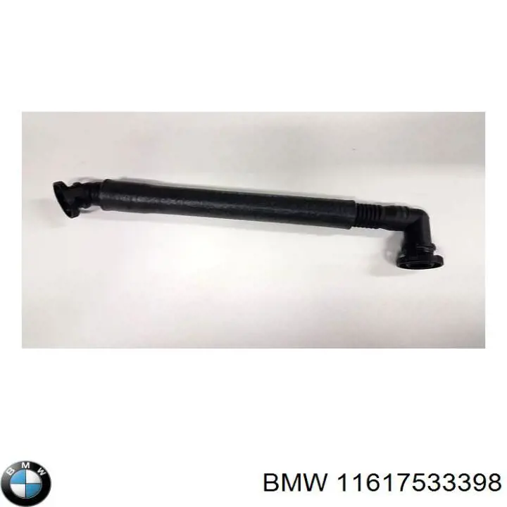 11617533398 BMW cano derivado de ventilação de cárter (de separador de óleo)