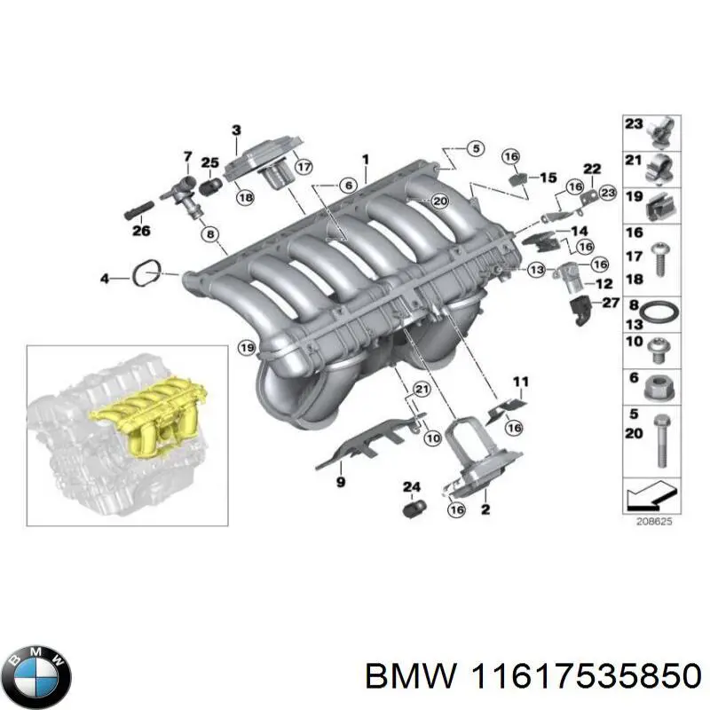 11617535850 BMW 