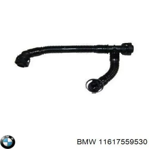 Патрубок вентиляции картерных газов 11617559530 BMW