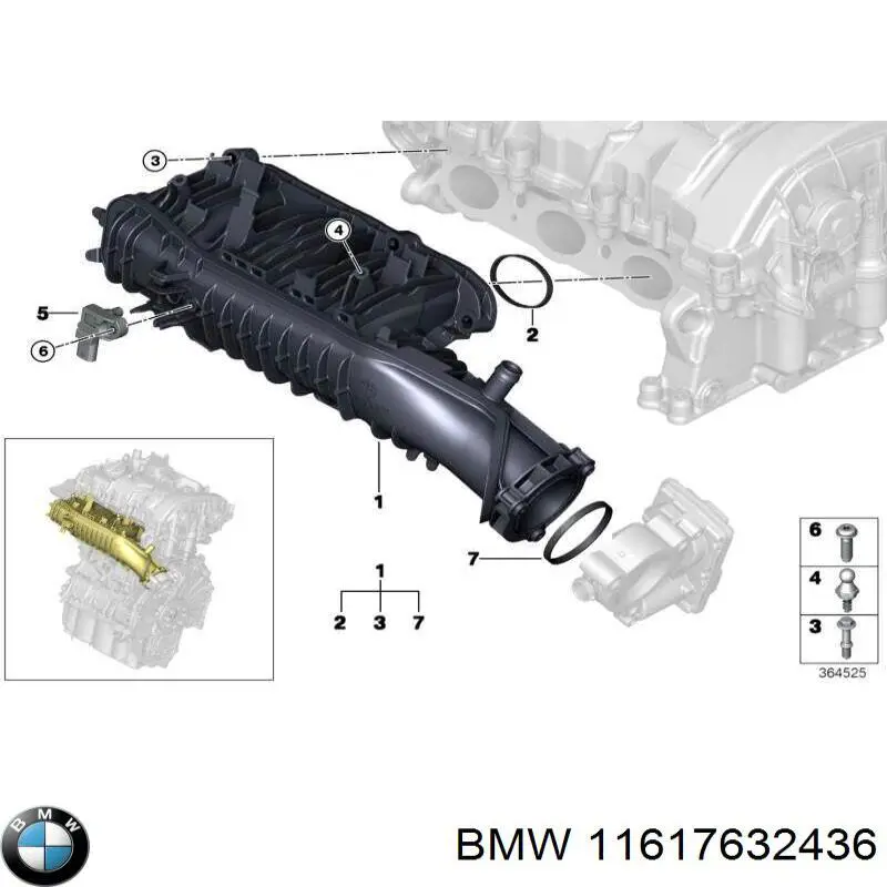  11617632436 BMW