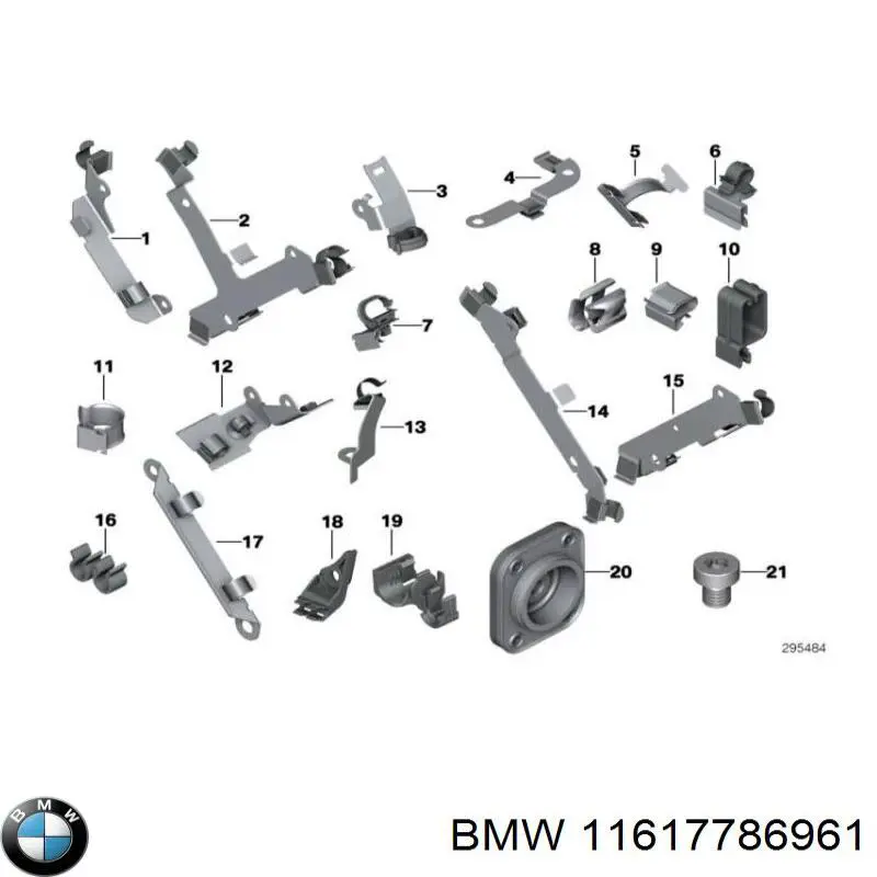 Купить 11617786961 BMW Блок дроссельной заслонки