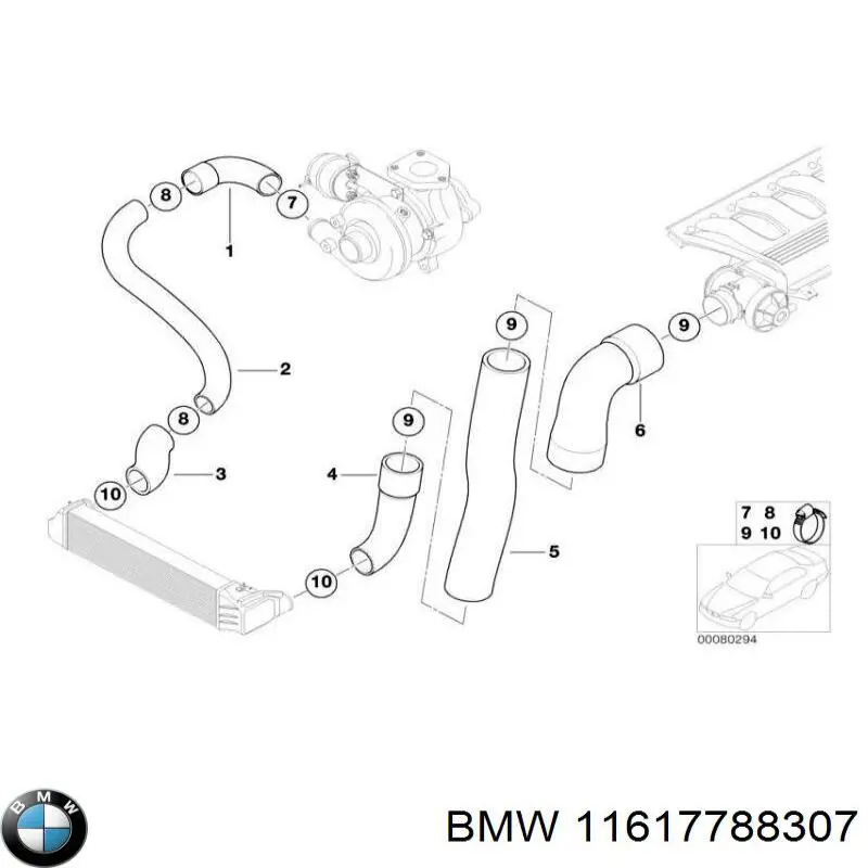 Купить 11617788307 BMW 