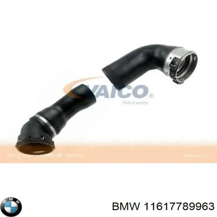 11617789963 BMW шланг (патрубок интеркуллера левый)